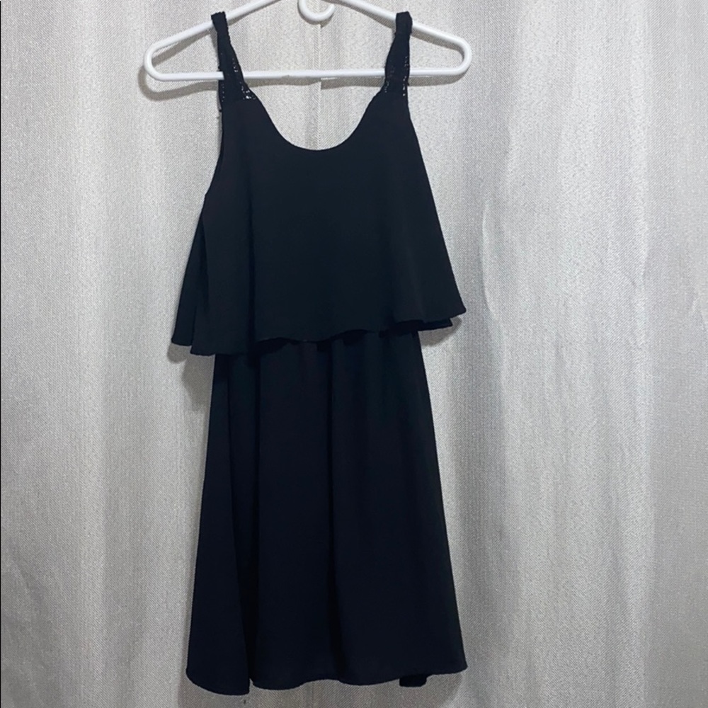 Black summer dress